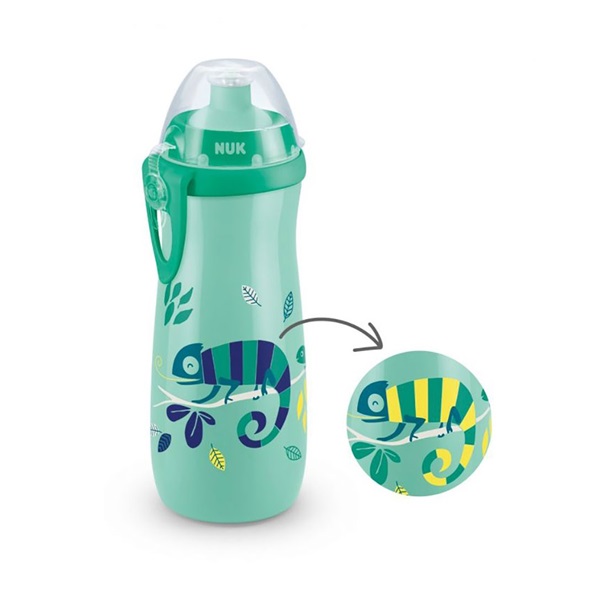 Detská fľaša NUK Sports Cup Chameleon  450 ml