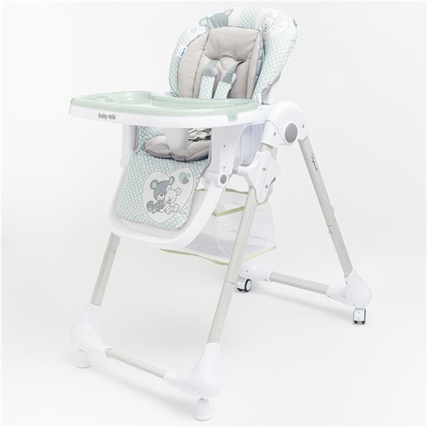 BAZÁRIK  Jedálenská stolička Baby Mix Infant green