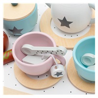 Detská drevená čajová súprava Montessori Baby Mix