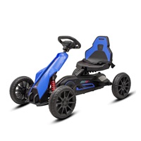 Detská šliapacia motokára Go-kart Baby Mix Speedster modrá