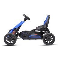 Detská šliapacia motokára Go-kart Baby Mix Speedster modrá