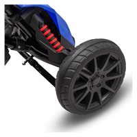 Detská šliapacia motokára Go-kart Baby Mix Speedster modrá