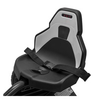 Detská šliapacia motokára Go-kart Baby Mix Speedster biela