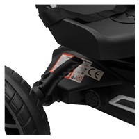 Detská šliapacia motokára Go-kart Baby Mix Speedster biela