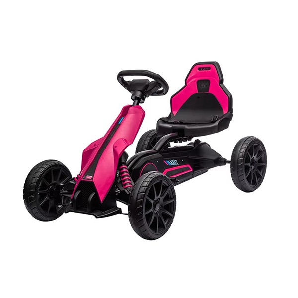Detská šliapacia motokára Go-kart Baby Mix Speedster ružová