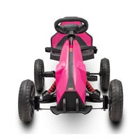 Detská šliapacia motokára Go-kart Baby Mix Speedster ružová
