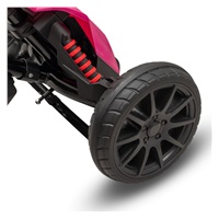 Detská šliapacia motokára Go-kart Baby Mix Speedster ružová