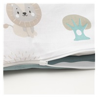 2-dielne posteľné obliečky New Baby Safari II 90/120 cm mint