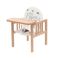 Detská drevená jedálenská stolička New Baby Jerry