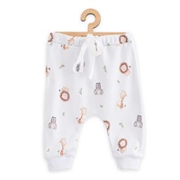 Detské bavlnené nohavice Jogger New Baby For Babies safari