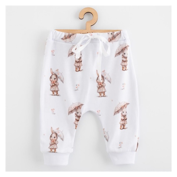 Detské bavlnené nohavice Jogger New Baby For Babies bunny