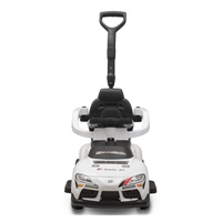 Detské odrážadlo s vodiacou tyčou Toyota GR Supra GT4 Baby Mix biele