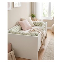 Ochranný mantinel do postieľky vrkoč New Baby Lístie