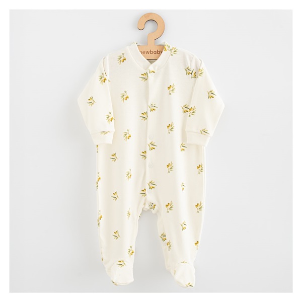 Dojčenský overal z organickej bavlny New Baby Olivy