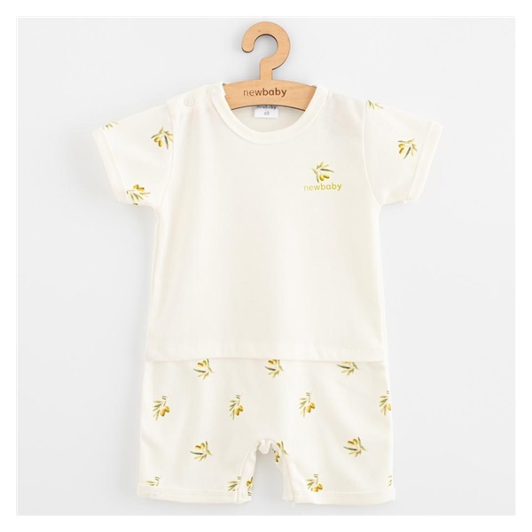 Dojčenský letný overal z organickej bavlny New Baby Olivy
