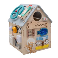 Activity Board Domček LED Montessori Baby Mix