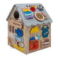 Activity Board Domček LED Montessori Baby Mix