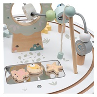 Drevený multifunkčný stolček Montessori Baby Mix