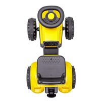 Detské odrážadlo traktor s vlečkou a náradim Baby Mix Benny žltý