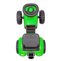 Detské odrážadlo traktor s vlečkou a náradim Baby Mix Benny zelený