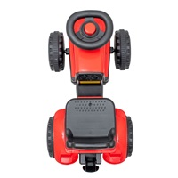 <p>Detské odrážadlo traktor s vlečkou a náradim Baby Mix Benny červený</p>