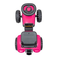 Dětské odrážedlo traktor s vlečkou a náradim Baby Mix Benny ružový