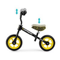 Detský balančný bicykel Milly Mally Dragon black