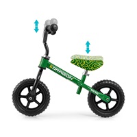 Detský balančný bicykel Milly Mally Dragon green