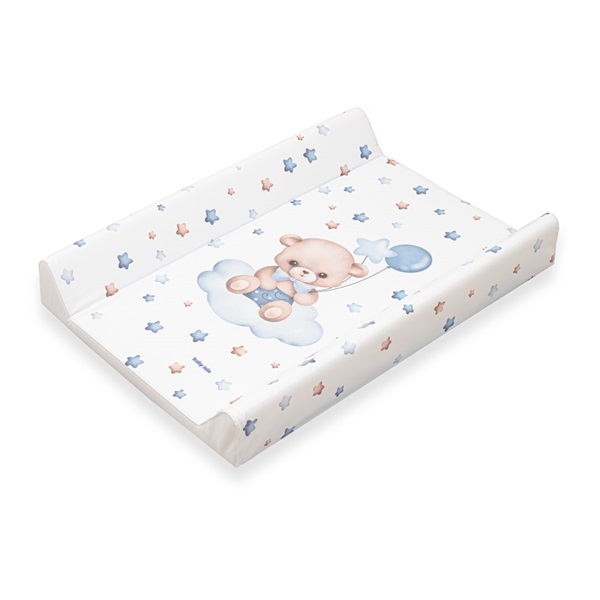 Prebaľovacia podložka Baby Mix Medvedík 47x70cm modrý
