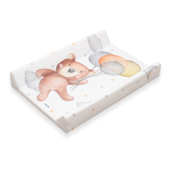 Prebaľovacia podložka Baby Mix Medvedík 47x70cm ružová