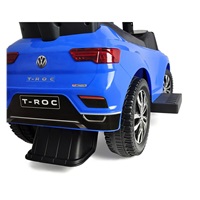 Detské odrážadlo s vodiacou tyčou VOLKSWAGEN T-ROC Milly Mally biele (poškodený obal)