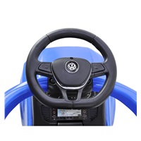 Detské odrážadlo s vodiacou tyčou VOLKSWAGEN T-ROC Milly Mally biele (poškodený obal)