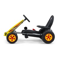 Detská šliapacia motokára Go-kart Milly Mally Viper ružová(poškodený obal)
