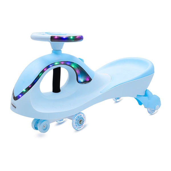 Gravitačné odrážadlo pre deti s LED Baby Mix G-Force modré (POŠKODENÝ OBAL)