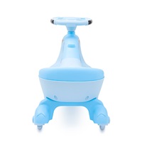 Gravitačné odrážadlo pre deti s LED Baby Mix G-Force modré (POŠKODENÝ OBAL)