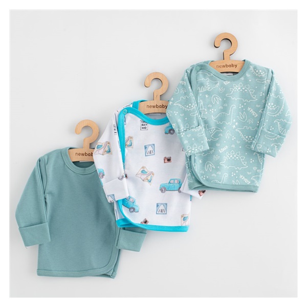 Dojčenská košieľka New Baby Classic II 3ks boy