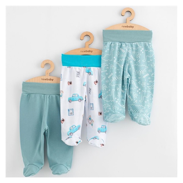 Dojčenské polodupačky New Baby Classic II 3ks boy