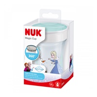 Detský hrnček Mini Magic NUK 360 ° s viečkom Frozen Elsa 230 ml