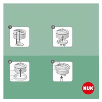 Detská fľaša NUK Mini-Me Flip Frozen  450 ml 12+ m