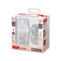 Dojčenská fľaša NUK Perfect Match Newborn Gift set 150 ml