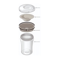 Detský hrnček NUK LEARN TO DRINK SET uni