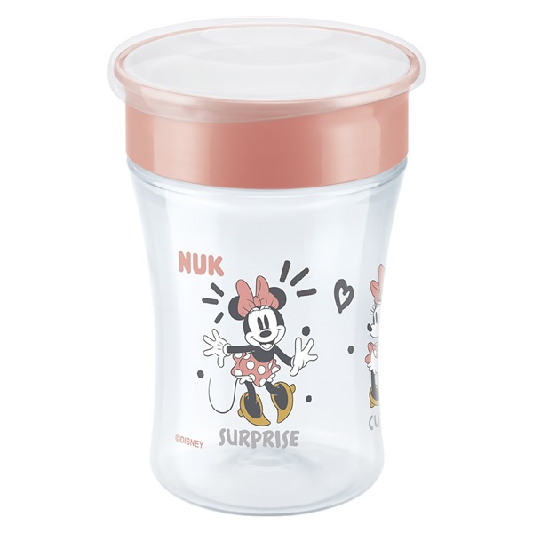 Detský hrnček Magic NUK Cup Minnie (8+ m.) 360 °