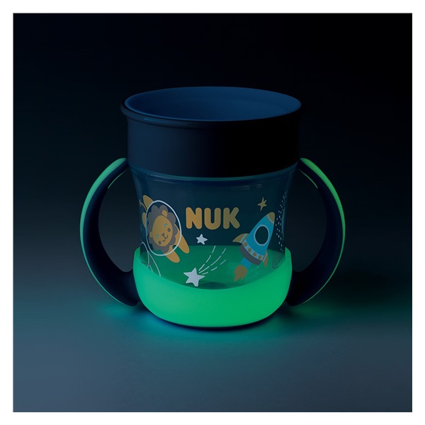 Detský hrnček Mini Magic NUK Cup Night 160 ml blue