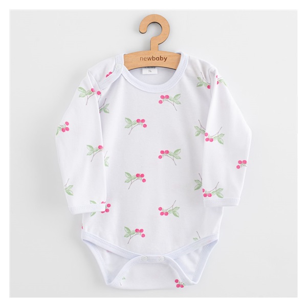 Dojčenské body New Baby Classic II raspberry