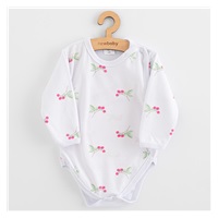 Dojčenské body celorozopínacie New Baby Classic II raspberry