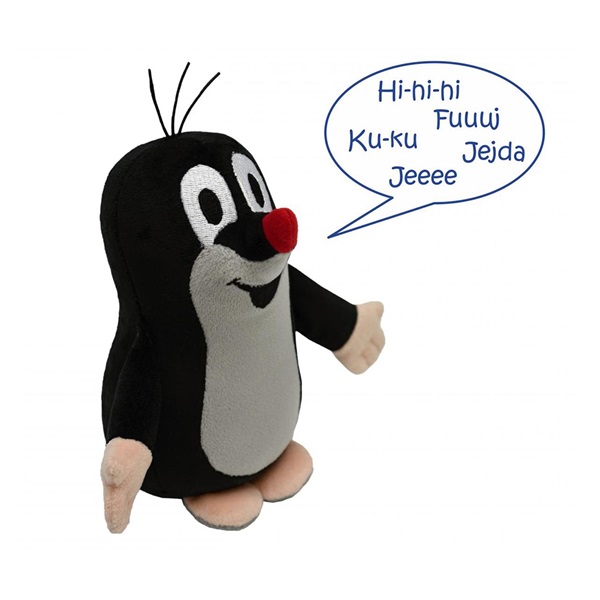 Plyšová hračka hovoriaci Krtko 15 cm