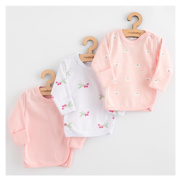 Dojčenská košieľka New Baby Classic II 3ks girl