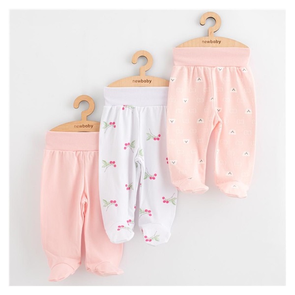 Dojčenské polodupačky New Baby Classic II 3ks girl