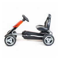 Detská šliapacia motokára Go-kart Baby Mix Speedy červená (Zánovný)