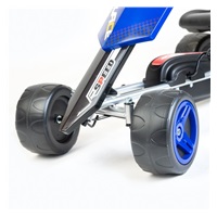 Detská šliapacia motokára Go-kart Baby Mix Speedy červená (Zánovný)